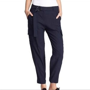 THEORY •4• Navy Cargo Jogger Pants